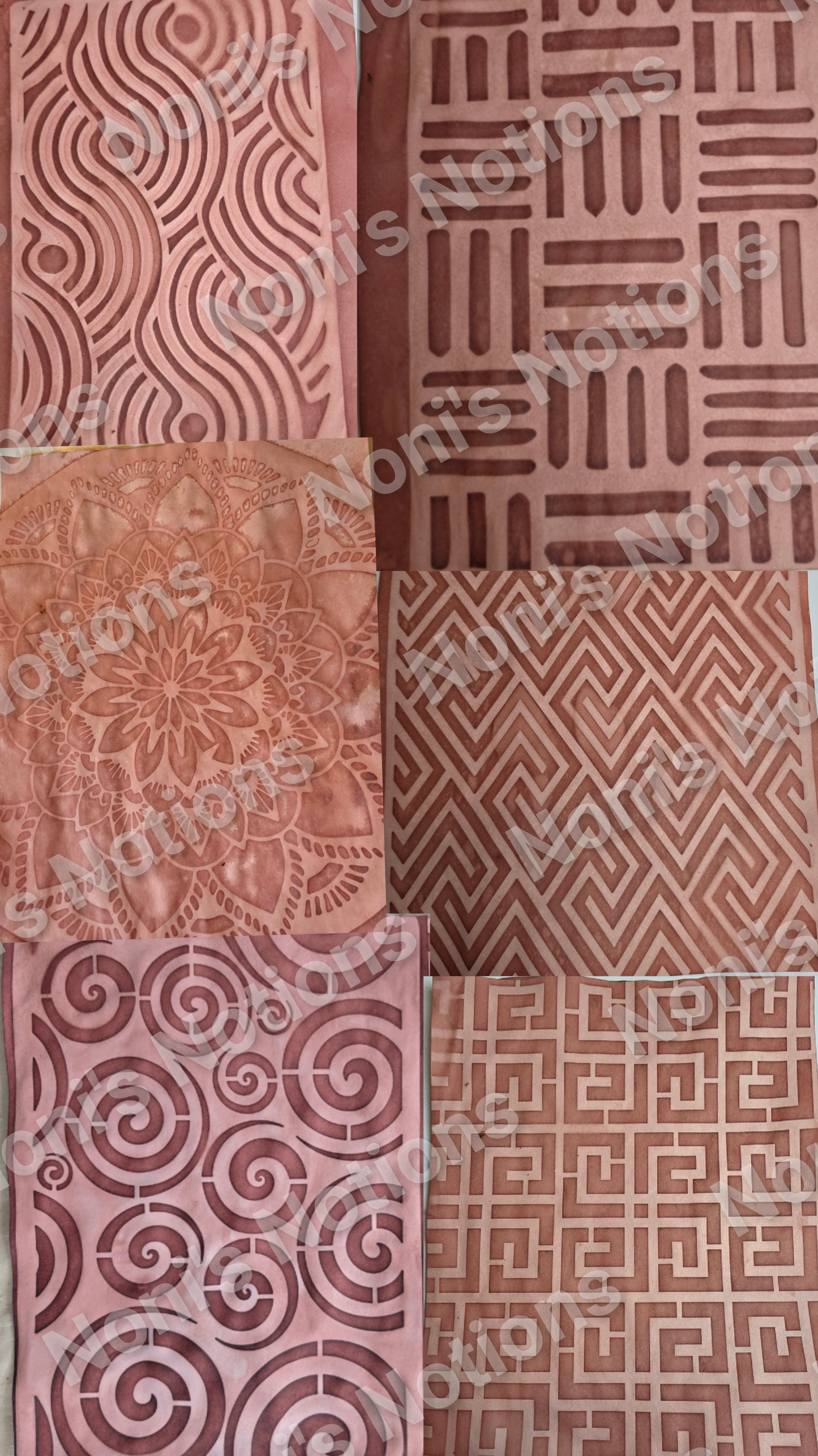 Avacado Dyed Patterns